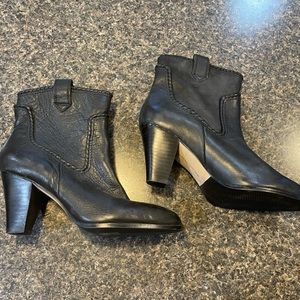 Beautiful leather booties!